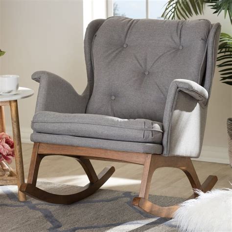 Knowing your patient's developmental level will help you? Hanson Rocking Chair in 2020 | Rocking chair, Upholstered ...