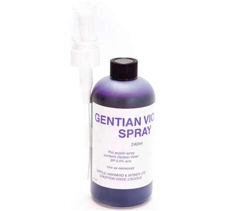 Gentian Violet Spray 240ml Davidsons Farm And Country