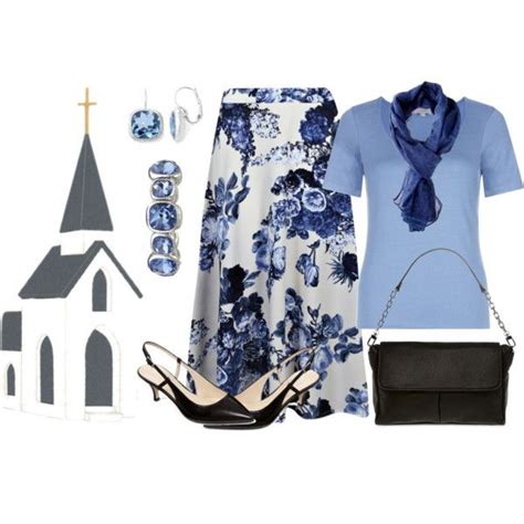Inexpensive Floral Skirt Church Outfit Career Outfits Church Outfits
