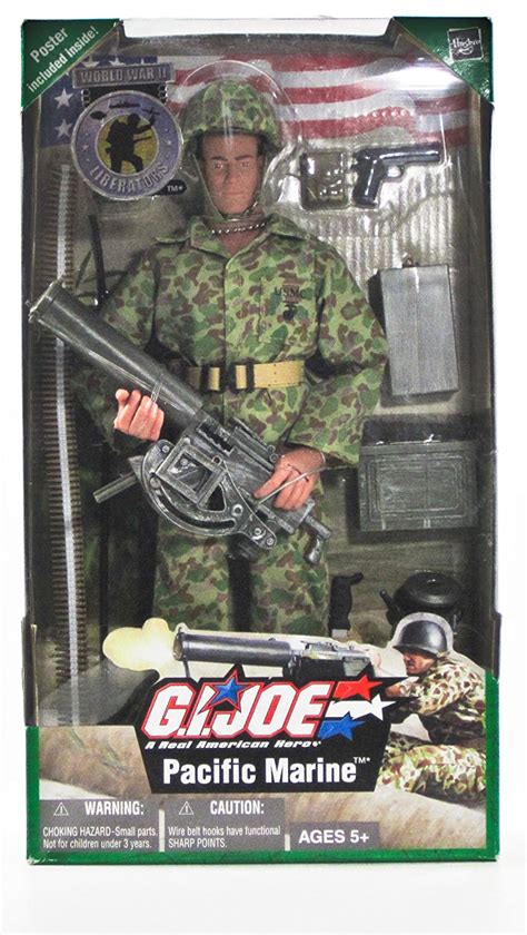 G I Joe 12 Inch World War 2 Liberators Pacific Marine Figure Toy