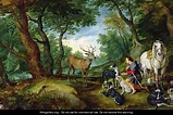 The Vision of St. Hubert - Jan & Rubens, P.P. Brueghel - WikiGallery ...