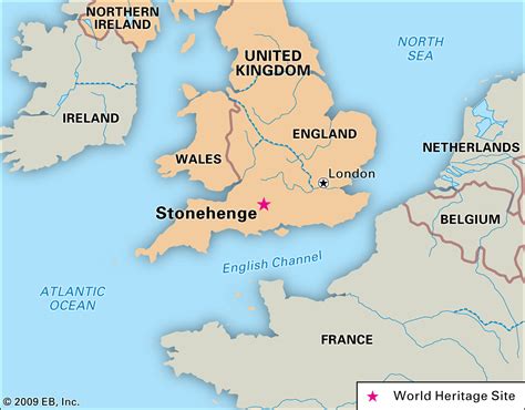 Stonehenge Map Of England Image To U