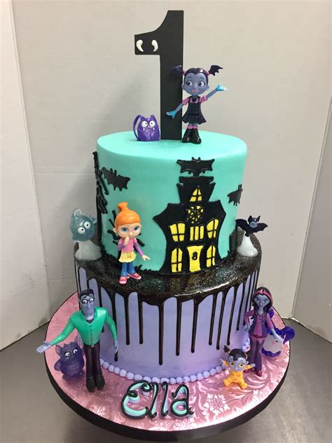 Find many great new & used options and get the best deals for vampirina birthday candle at the best online prices at ebay! Vampirina 1st Birthday Cake | Birthday halloween party ...