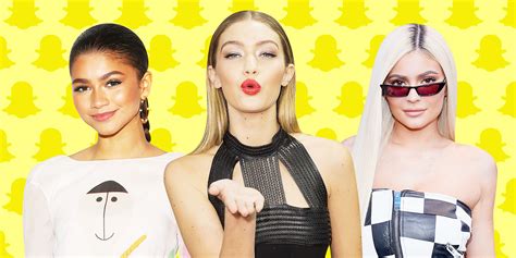 50 Best Celebrity Snapchats 2018 Top Celeb Snapchats To Follow Now