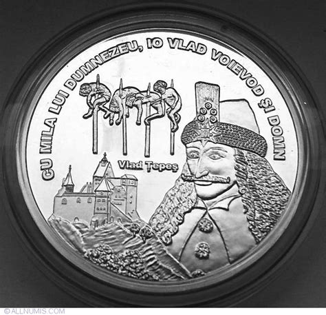 Romani Mari Vlad Tepes 1431 1476 Commemorative Romania Medalie