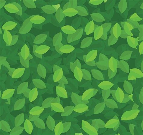 Green Leaves Pattern Roll Иллюстрации Текстуры Зеленые листья
