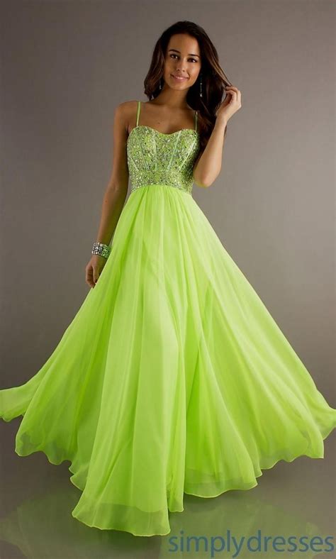 Lime Green Wedding Dresses In 2020 Lime Green Prom Dresses Neon