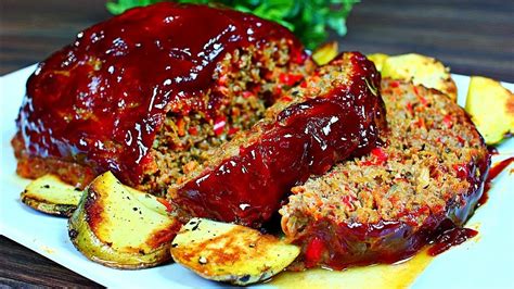 Healthy Delicious Meatloaf Recipe How To Make Healthy Meatloaf Youtube