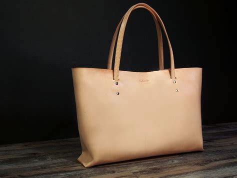 Leather Simple Tote Pattern Leather Bag Pattern