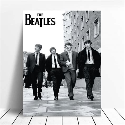 The Beatles Poster Canvas Painting Posters And Prints Living Etsy