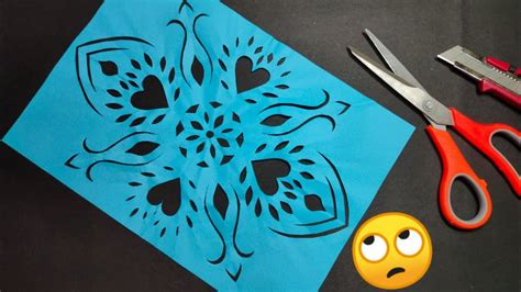 Okir Design Pattern Easy Beautiful Paper Cutting Art Beautiful