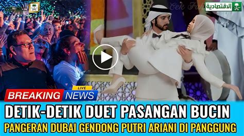Astaghfirullah Detik Duet Romantis Pangeran Dubai Gendong Mencium