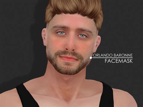 Orlando Baronne Sim And Skin At Redheadsims Sims 4 Updates
