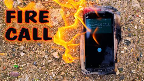 Incoming Call In Fire Youtube