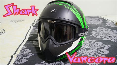 Shark Vancore Green Ryu Jet Helmet Rp Helmet Reviews Youtube