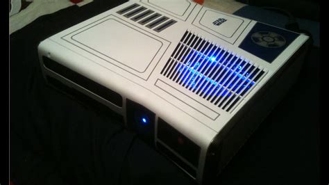 Limited Edition R2d2 Xbox 360 Slim Console With Custom