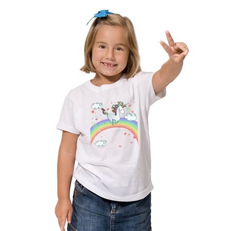Camiseta Unicornio Niños Camisetas Para