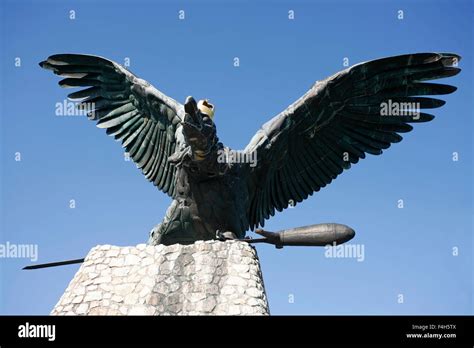 Turul Bird Monument In Hungary Tatabanya The Turul Is A Mythical Saint