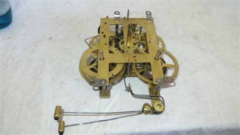 Antique Sessions Mantel Clock Movement Parts Repair Antique Price