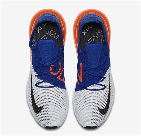 Release Date Nike Air Max 270 Flyknit Racer Blue Total Crimson Nike