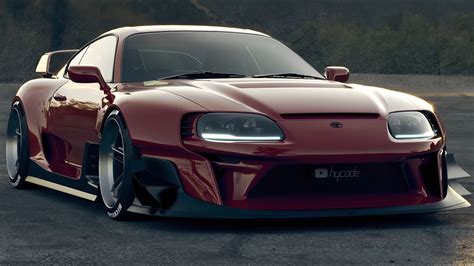 Toyota Supra MK Stage Custom Wide Body Kit By Hycade Ver Buy With Delivery Installation