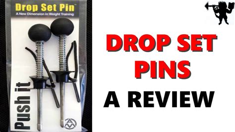 Drop Set Pins A Review Youtube