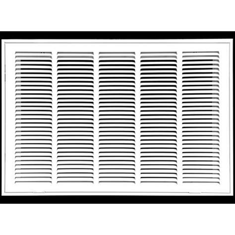 25 X 14 Steel Return Air Filter Grille For 1 Filter Fixed Hinged