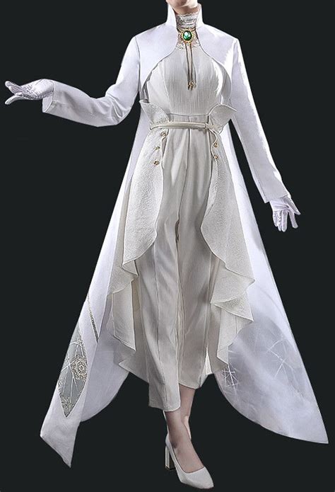 White Wedding Suit Tuxedo Dancing Dress Gown Violet Evergarden Gown