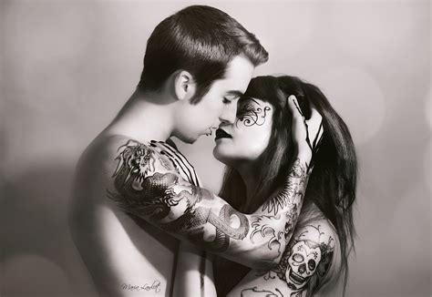 Wallpaper Love Makeup Tattoo Camera Canon Dragon Hair Couple