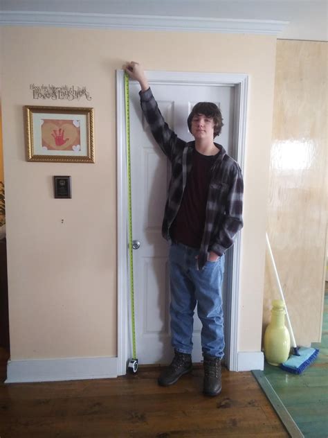 Height And Face Verification Doorway Is 7 Feet Tall Rtallteenagers