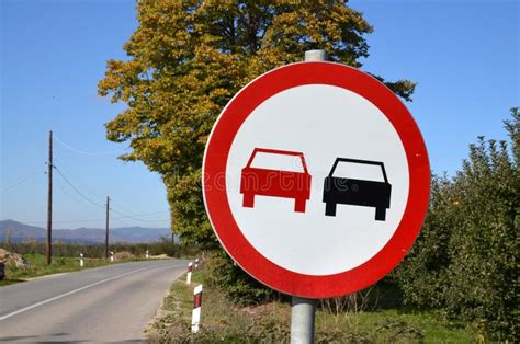 Traffic Signs In Europe Stock Photo Image Of Numbers 61813298
