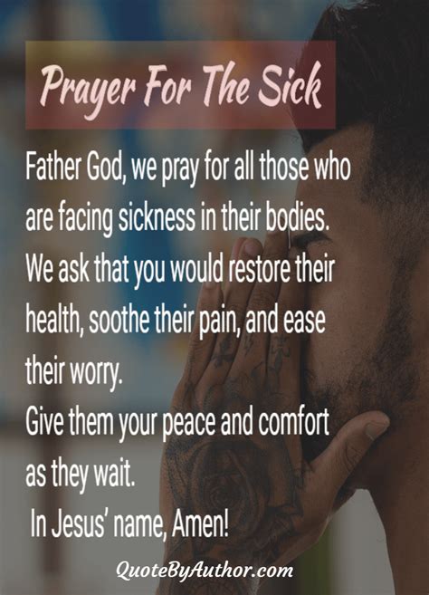 Prayer For Healing The Sick Bandqust