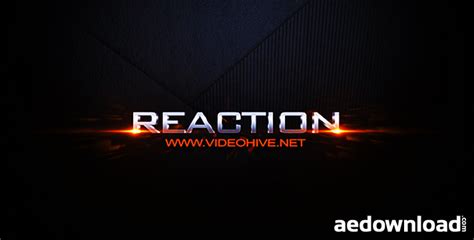 After effects template free download. REACTION REVEAL - AFTER EFFECTS PROJECT (VIDEOHIVE) - Free ...