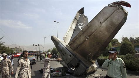Airplane crashes on takeoff in Iran, killing 39