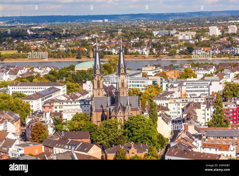 Aerial Of Bonn The Former Capital Of Germany Stock Photo Alamy