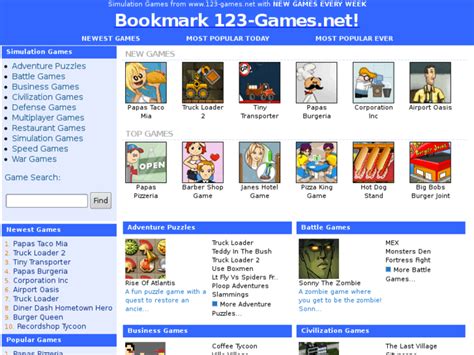 123 Simulation Games 123