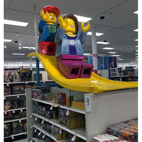 Lego People Slide Into Target Point Of Purchase International Network
