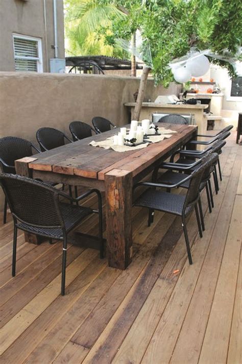 20 Intense Ideas For Outside Eating Outdoor Patio Table Diy Outdoor