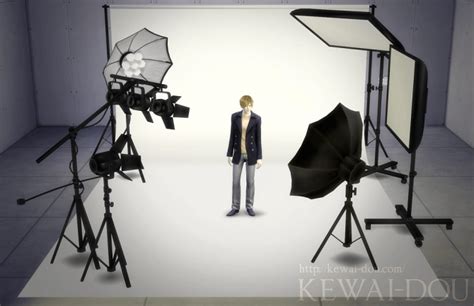 Sims 4 Photo Studio Set Objects By Mia At Kewai Dou Sims 4 Updates