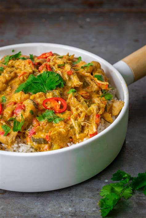 Gele Curry Met Kip Uit De Slowcooker Funkyfood By Niki