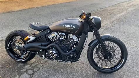 My Indian Bobber Build Youtube