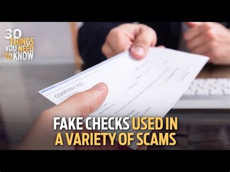 How to report a fake letter from the irs? How To Spot A Fake Check - YouTube