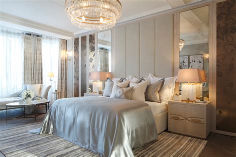 Queen Annes Gate Transitional Bedroom London By Rachel Winham