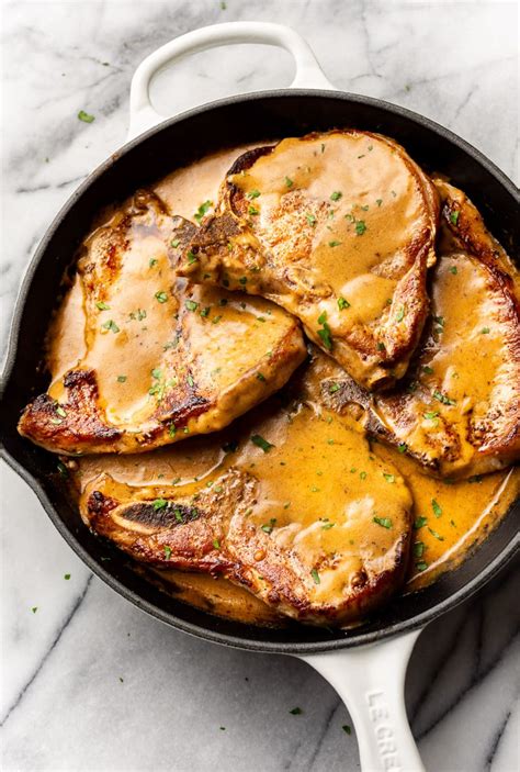 Easy Smothered Pork Chops And Gravy • Salt And Lavender