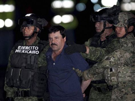 Mexico Celebrations Over ‘el Chapo Capture Mask A Near Escape World