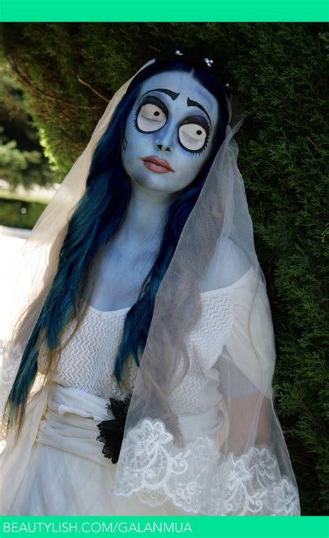 The Corpse Bride Halloween Costumes Makeup Corpse Bride Face