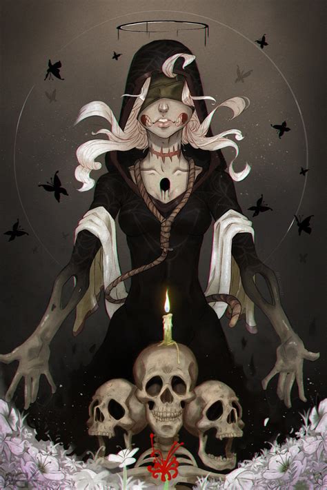 Mother Death, Digital, 2000x3000 : r/Art