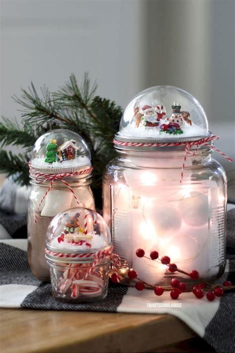 50 Cute Diy Christmas T Ideas Christmas Mason Jars Christmas Snow Globes Christmas Diy