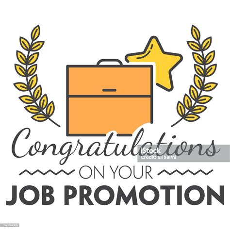 Job Promotion Stock Illustration Download Image Now Congratulating