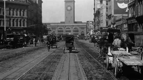 Guarda A Trip Down Market Street Il Road Movie Del 1906 Wired Italia